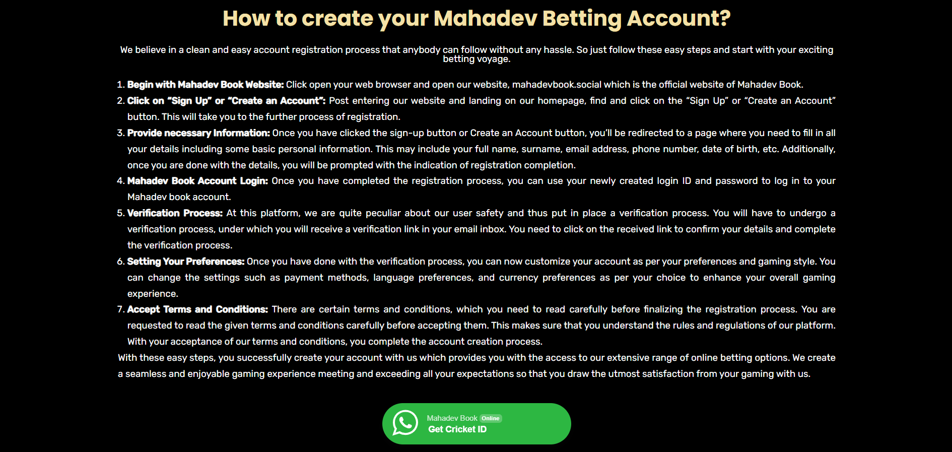 mahadev book login